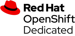 Red Hat OpenShift Dedicated logo