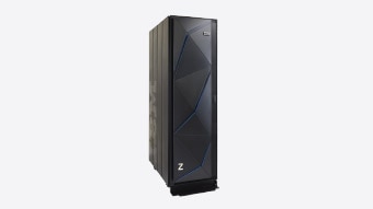 IBM z14 de marco único, vista lateral