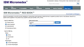 Search by product name or manufacturer