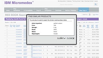Find similar products