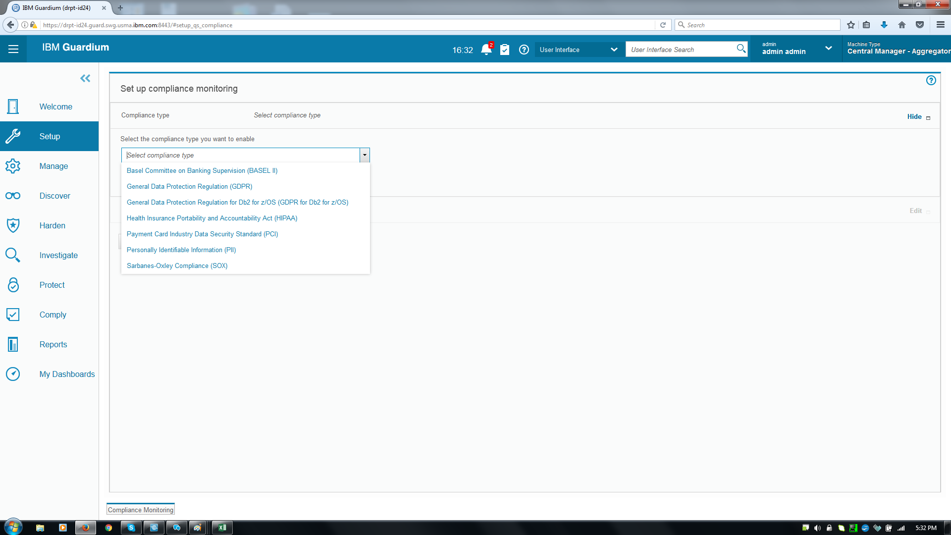 Support compliance for numerous regulations