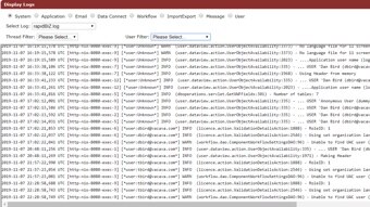 Systems Logs - available in public cloud