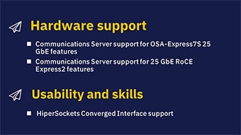 Hardware support, usability and skills (V2R4)