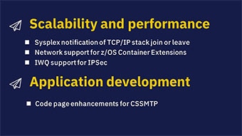 Scalability and performance, application development (V2R4)