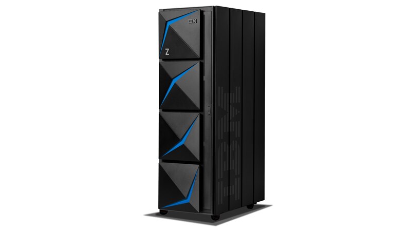 Система IBM z15 c 1 фреймом, также поддерживаются конфигурации с 2 и 3 фреймами