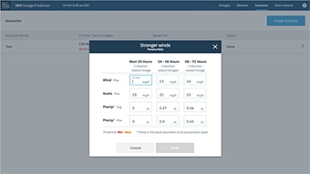 Define best- and worst-case scenarios by looking at variable factors.