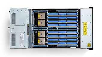 Power E950, top view without cover