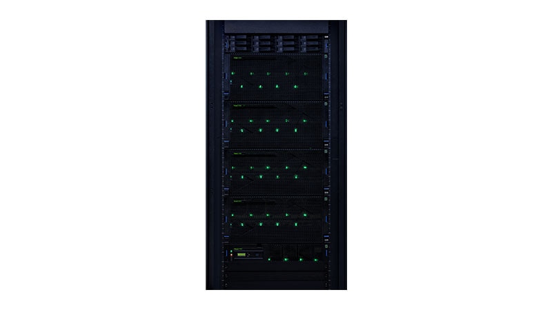 Power E980 in a rack