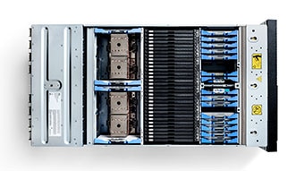 Power E980, top view without cover