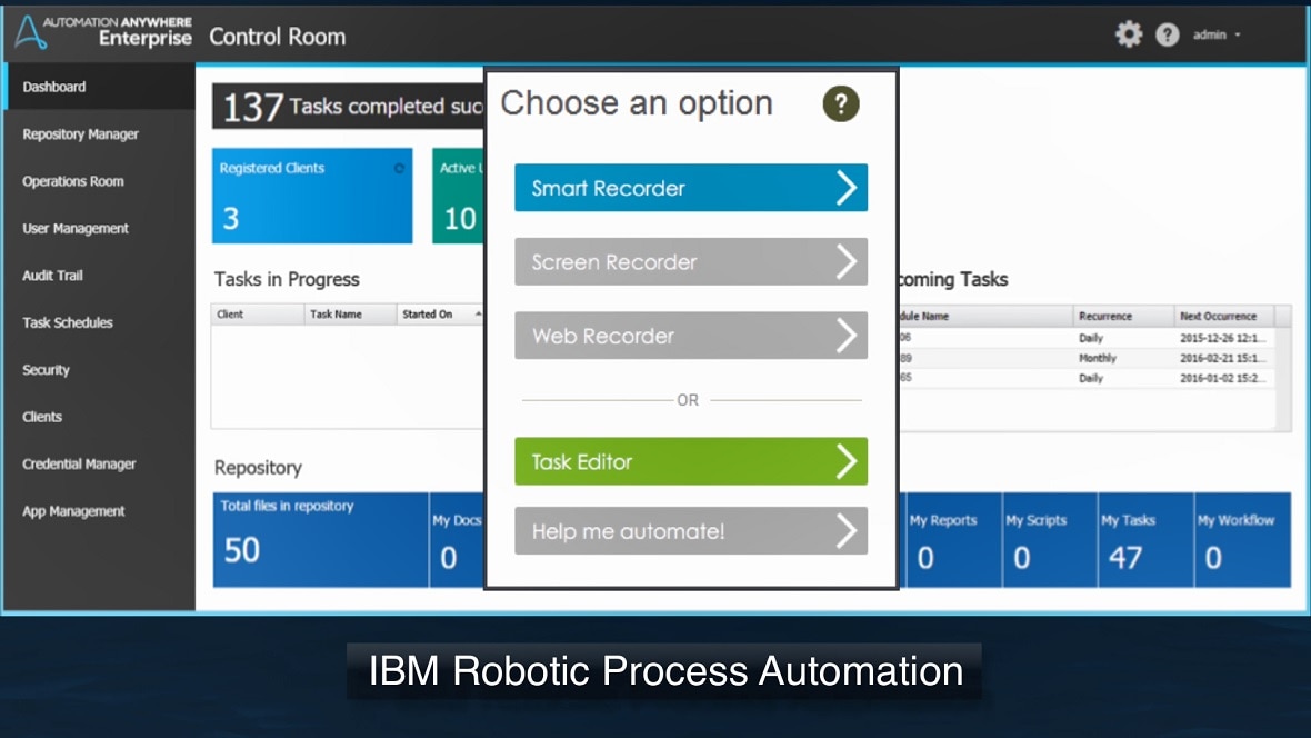 IBM Robotic Process Automation as a 