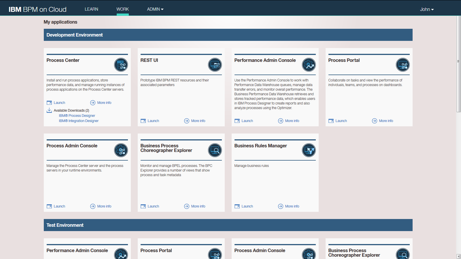 Self-service portal