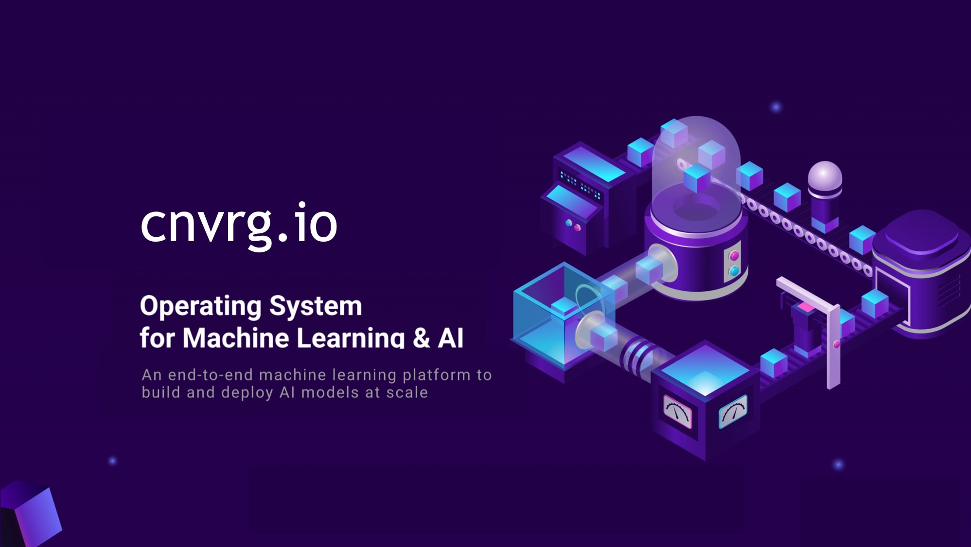 cnvrg.io data science platform from research to production