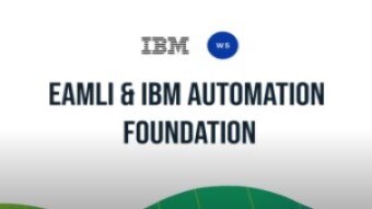 Demo of eamli and IBM's Automation Foundation base pak