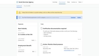 Universal Access Dashboard