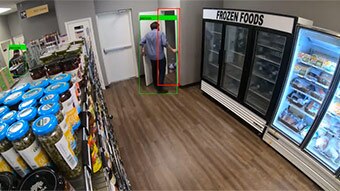 Detect when someone enters a restricted zone